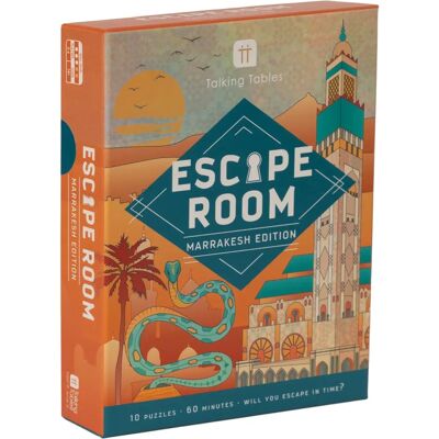 Talking Tables Marrakesh Escape Room Jeu de Société - Aventure de Puzzle Talking Tables Marrakesh Escape Room Jeu de Société - Aventure de Puzzle