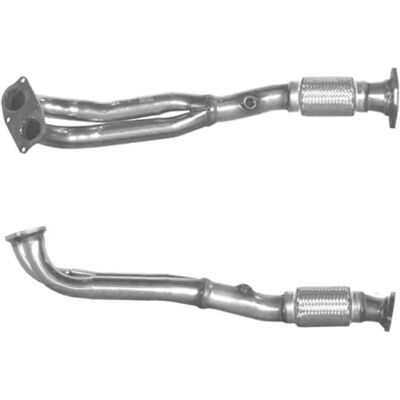 Fiat 183 1.8 16v 96 Kw 130 Ps Exhaust Pipe - Vehicle-specific Fiat 183 1.8 16v 96 Kw 130 Ps Exhaust Pipe - Vehicle-specific