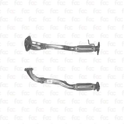 Fiat 188 HGT 130PS Flexible Exhaust Pipe - Exhaust Pipe Fiat 188 HGT 130PS Flexible Exhaust Pipe - Exhaust Pipe