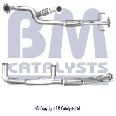 Mitsubishi BM70428 Front Exhaust Pipe - Exhaust Pipe Mitsubishi BM70428 Front Exhaust Pipe - Exhaust Pipe