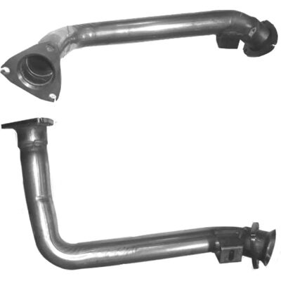 Tuyau d'échappement Audi 8g0253102d Avant Gauche - Tuyau d'échappement Tuyau d'échappement Audi 8g0253102d Avant Gauche - Tuyau d'échappement