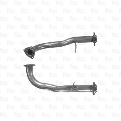 BM Honda Civic Exhaust Pipe - Front Tailpipe Fitment BM Honda Civic Exhaust Pipe - Front Tailpipe Fitment