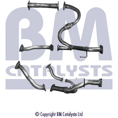 BM Isuzu Trooper/Opel Monterey B front exhaust pipe BM Isuzu Trooper/Opel Monterey B front exhaust pipe