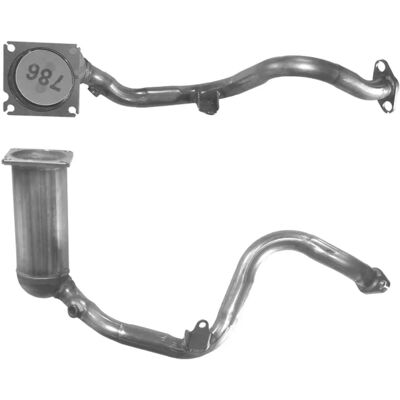 Convertisseur Catalytique Citroën & Peugeot - 666mm - Spécifique au véhicule - Conforme ECE R-103 Convertisseur Catalytique Citroën & Peugeot - 666mm - Spécifique au véhicule - Conforme ECE R-103