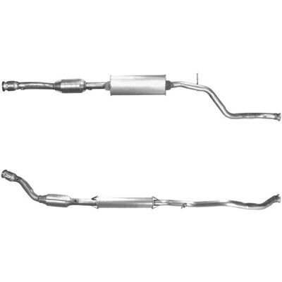 BM Catalysts 2200 mm Vehicle-specific Catalytic Converter BM Catalysts 2200 mm Vehicle-specific Catalytic Converter