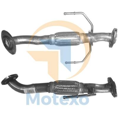 Mazda AR0187 Ventral Exhaust Pipe - Exhaust Pipe Mazda AR0187 Ventral Exhaust Pipe - Exhaust Pipe