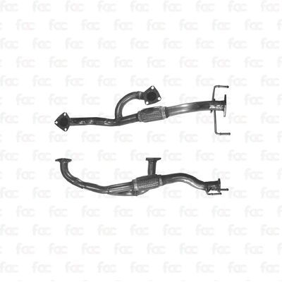 Mazda BM70541 Front Exhaust Pipe - Exhaust Pipe Mazda BM70541 Front Exhaust Pipe - Exhaust Pipe