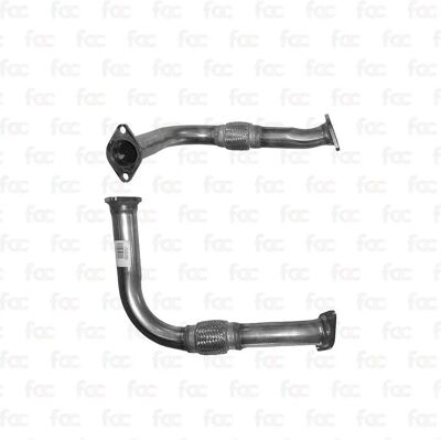 Kia AV0556 Exhaust Pipe - Compatible with Kia Carens Kia AV0556 Exhaust Pipe - Compatible with Kia Carens