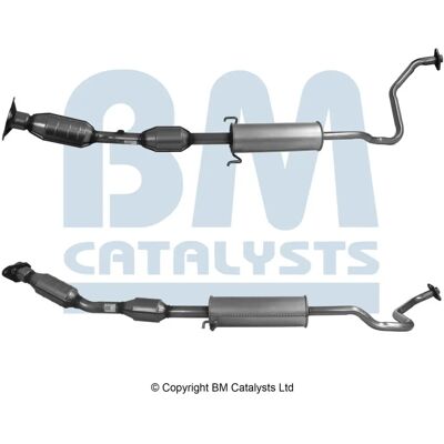 Toyota 1741021490 1741021500 Catalytic Converter - Reduction Emissions Toyota 1741021490 1741021500 Catalytic Converter - Reduction Emissions