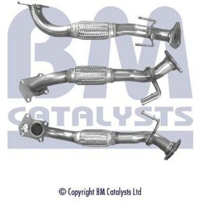 BM Exhaust Pipe - Fits Ford Galaxy, Seat Alhambra, VW Sh BM Exhaust Pipe - Fits Ford Galaxy, Seat Alhambra, VW Sh