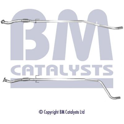 Fiat 500L Abgasrohr - Mitte OEM-Teile Fiat 500L Abgasrohr - Mitte OEM-Teile
