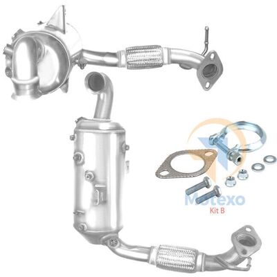 Ford Fiesta BM11056H Euro 5 Diesel Particulate Filter Ford Fiesta BM11056H Euro 5 Diesel Particulate Filter