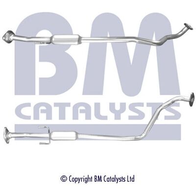 BM Catalysts BM50580 Nissan Note - Auspuffrohr BM Catalysts BM50580 Nissan Note - Auspuffrohr