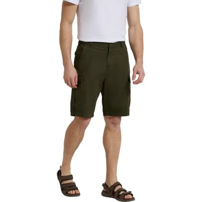 Mountain Warehouse Lakeside Khaki Twill Cotton Cargo Shorts - Shorts Mountain Warehouse Lakeside Khaki Twill Cotton Cargo Shorts - Shorts