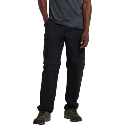 Mountain Warehouse 36R Schwarze Trekking-Convertible-Hosen Mountain Warehouse 36R Schwarze Trekking-Convertible-Hosen