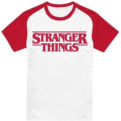 Netflix Collection Stranger Things Logo T-Shirt - White - M Netflix Collection Stranger Things Logo T-Shirt - White - M