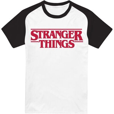Netflix Collection Stranger Things Logo T-Shirt White Size 2XL - T-Shirt Netflix Collection Stranger Things Logo T-Shirt White Size 2XL - T-Shirt