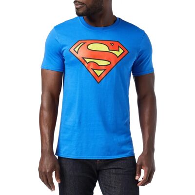 Camiseta de Algodón con Logo de Superman de DC Comics - Camiseta Camiseta de Algodón con Logo de Superman de DC Comics - Camiseta