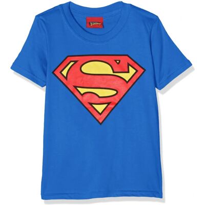 Tričko s logem Superman v bavlně - 5-6 let - DC Comics Tričko s logem Superman v bavlně - 5-6 let - DC Comics