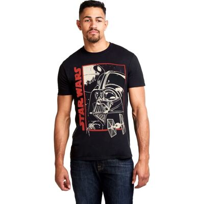 Star Wars Vader Poster T-Shirt Homme XL - Publicité Star Wars Vader Poster T-Shirt Homme XL - Publicité
