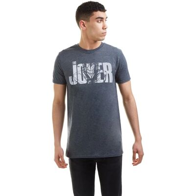 DC Comics Joker Text Cotton T-shirt - Dark Grey - L - T-shirt DC Comics Joker Text Cotton T-shirt - Dark Grey - L - T-shirt