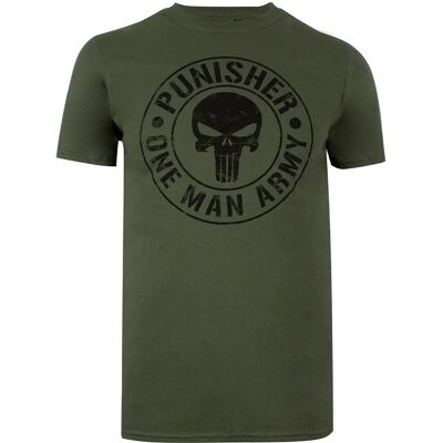 Marvel One Man Army Bomulls T-shirt - Mörkgrön - T-shirt Marvel One Man Army Bomulls T-shirt - Mörkgrön - T-shirt