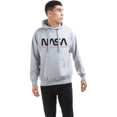 Vintage Club Insigne NASA - Sweat à capuche gris - Hoodie Vintage Club Insigne NASA - Sweat à capuche gris - Hoodie