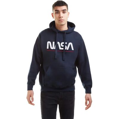 Vintage Club NASA Insignia Hoodie - Niebieski - M Vintage Club NASA Insignia Hoodie - Niebieski - M