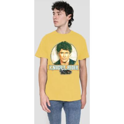 Vintage Club Hasselhoff Yellow 2XL T-Shirt Vintage Club Hasselhoff Yellow 2XL T-Shirt