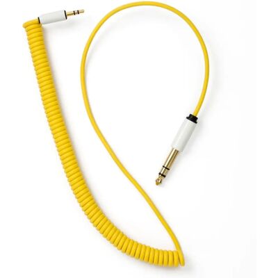 MyVolts ACV18YE Candycords - Audiokabel - Gelb - 65-90cm MyVolts ACV18YE Candycords - Audiokabel - Gelb - 65-90cm