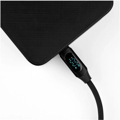 MyVolts USB-C zu USB-C PD Kabel - LCD Power Meter, Schwarz - USB Kabel MyVolts USB-C zu USB-C PD Kabel - LCD Power Meter, Schwarz - USB Kabel