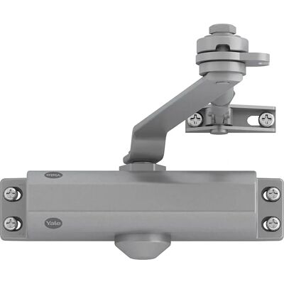 Tappo porta Yale - Braccio regolabile 850-1100mm - Argento Tappo porta Yale - Braccio regolabile 850-1100mm - Argento