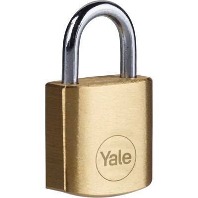 Yale Y110b/20/111/1 - Stalen Hangslot, 20mm, 3 Sleutels - Hangslot Yale Y110b/20/111/1 - Stalen Hangslot, 20mm, 3 Sleutels - Hangslot