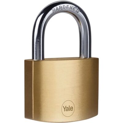Serrure Yale Y110b/50/126/1 - Laiton Acier - 3 Clés - Publicité Serrure Yale Y110b/50/126/1 - Laiton Acier - 3 Clés - Publicité