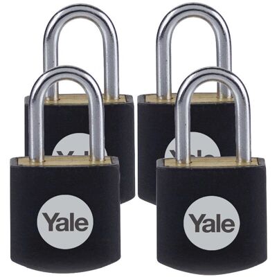 Yale Y110JB Cadenas en laiton 15mm - Sécurité pour étagères & sacs - Publicité Yale Y110JB Cadenas en laiton 15mm - Sécurité pour étagères & sacs - Publicité