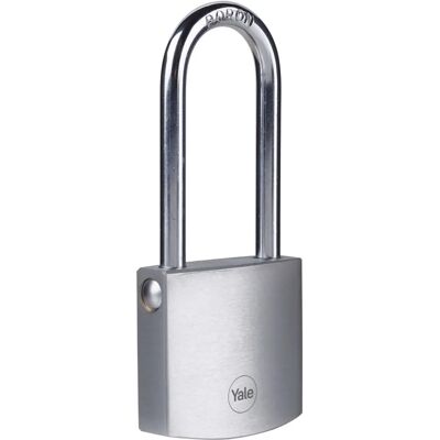 Yale Y120B/50/163/1 Silver Padlock - Security Lock Yale Y120B/50/163/1 Silver Padlock - Security Lock