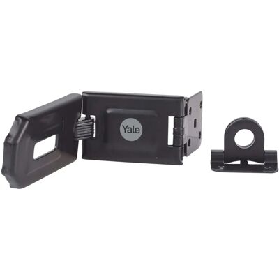 Yale Y155B/160/BK Hasp van gehard staal - Buitenslot Yale Y155B/160/BK Hasp van gehard staal - Buitenslot