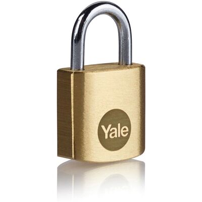 Yale Y110B/50/126/1/B Brass Padlock 50mm - Padlock Yale Y110B/50/126/1/B Brass Padlock 50mm - Padlock