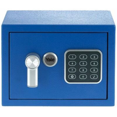 Yale YSV/170/DB2/B Coffre-Fort - Verrouillage Électronique, 3,8L, Bleu Yale YSV/170/DB2/B Coffre-Fort - Verrouillage Électronique, 3,8L, Bleu