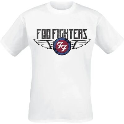 Foo Fighters Flash Wings T-paita lyhythihainen - valkoinen - Casual Foo Fighters Flash Wings T-paita lyhythihainen - valkoinen - Casual