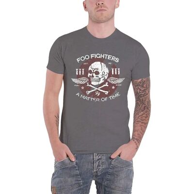 Foo Fighters Matter Of Time T-shirt - Bandlogga Mörkgrå Foo Fighters Matter Of Time T-shirt - Bandlogga Mörkgrå