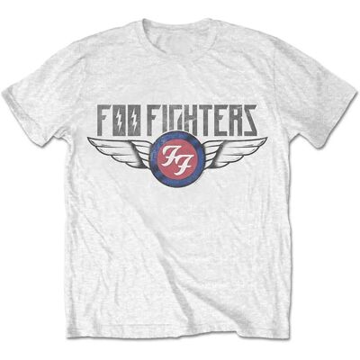 Foo Fighters White T-Shirt - Official Band Merchandise Foo Fighters White T-Shirt - Official Band Merchandise