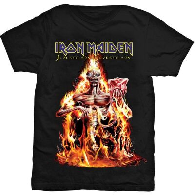 Iron Maiden Seventh Son Svart T-shirt - Band Merchandise Iron Maiden Seventh Son Svart T-shirt - Band Merchandise