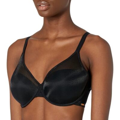 Gossard Black High Apex Sheer Padded Bra - 34E Gossard Black High Apex Sheer Padded Bra - 34E