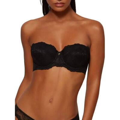 Gossard Superboost Lace Multiway Strapless Bra - Black - Size 40D Gossard Superboost Lace Multiway Strapless Bra - Black - Size 40D