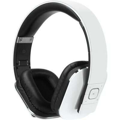 Casque Bluetooth August EP650 - Blanc - Publicité Casque Bluetooth August EP650 - Blanc - Publicité