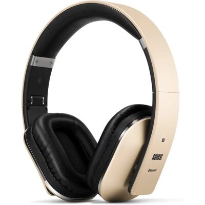 Casque Bluetooth August EP650 - Or - Publicité Casque Bluetooth August EP650 - Or - Publicité