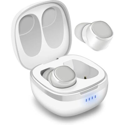 August Ep800 - Écouteurs Bluetooth 5.0, IPX6, 25H - Earbuds - Publicité August Ep800 - Écouteurs Bluetooth 5.0, IPX6, 25H - Earbuds - Publicité