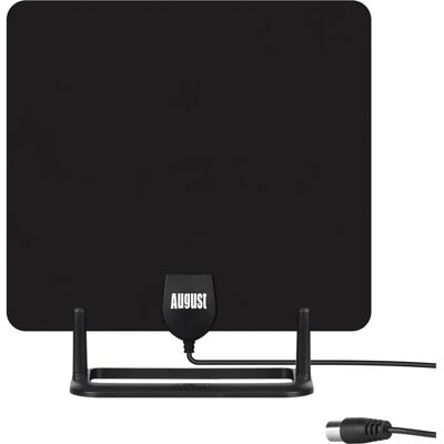 Antena de TV interna Freeview Digital 4K HD Design Plano Com Suporte - Antena de TV Antena de TV interna Freeview Digital 4K HD Design Plano Com Suporte - Antena de TV