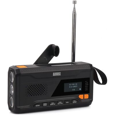 Generic - 3in1 Solar Wind-up Radio - Bluetooth - Radio Generic - 3in1 Solar Wind-up Radio - Bluetooth - Radio
